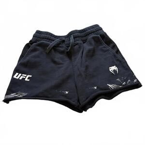 UFC Venum MMA Fight Shorts Black Cotton Training Gym Women’s M